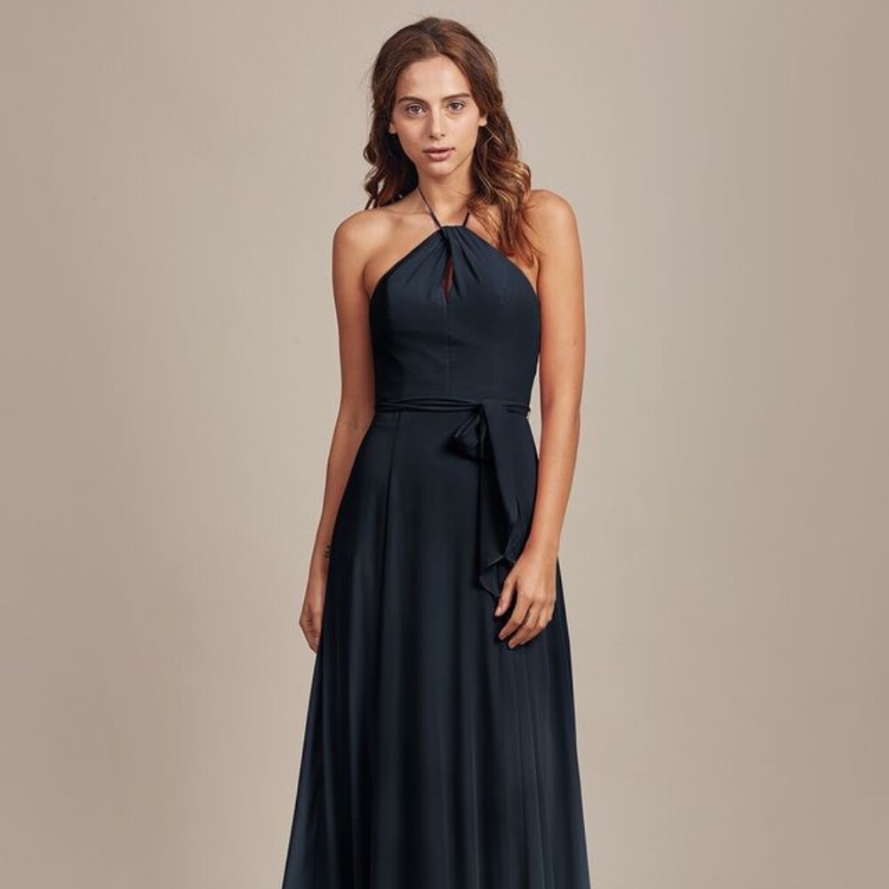 Amsale Long Bridesmaid Dress Colby